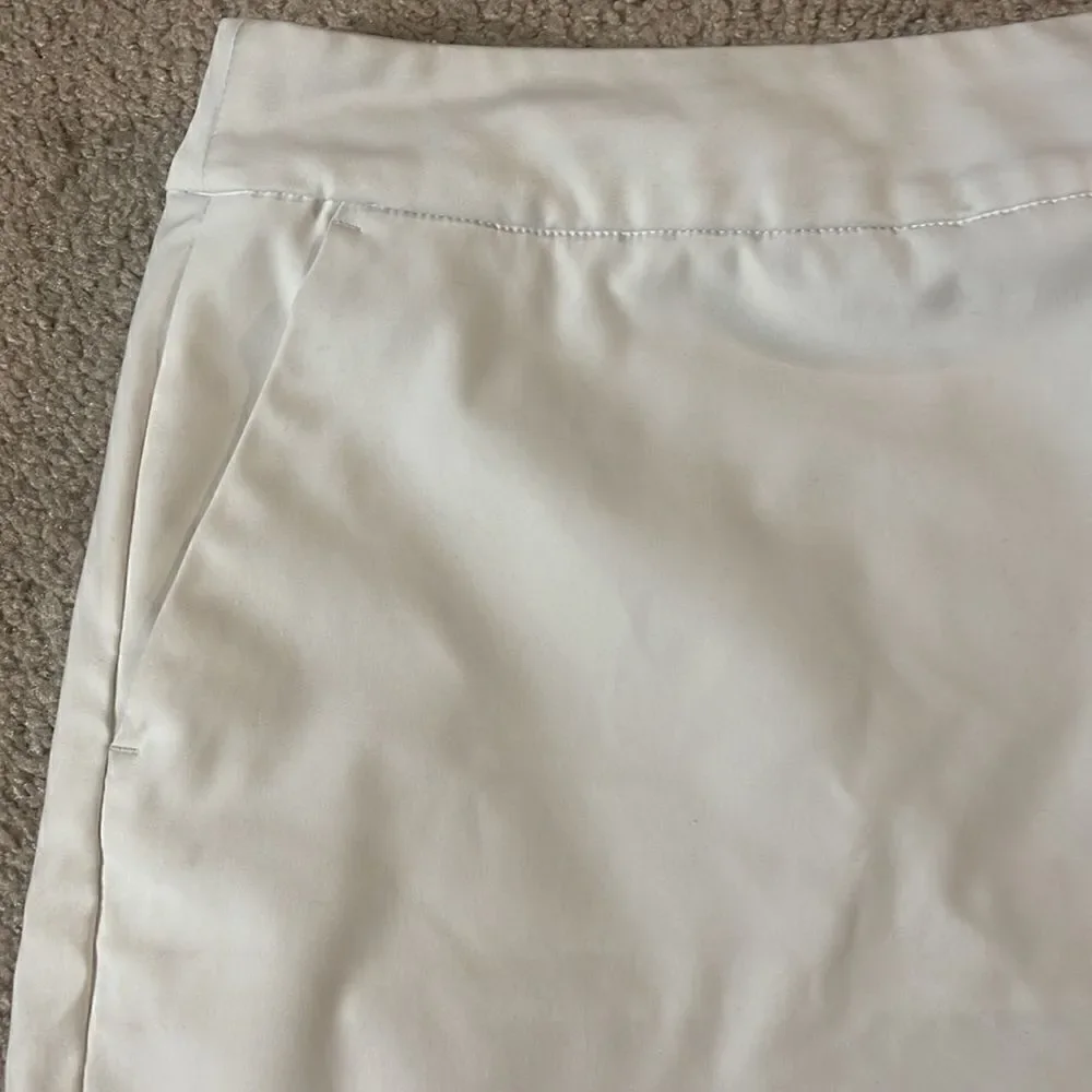 Nike Golf DriFit White Tennis Skirt Skort 14